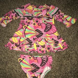 Juicy Couture dress with diaper cover